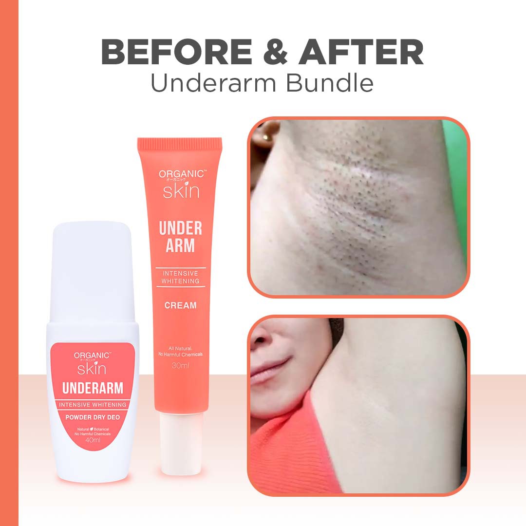 Organic Skin Powder Dry Deodorant Deo Roll on 40mL