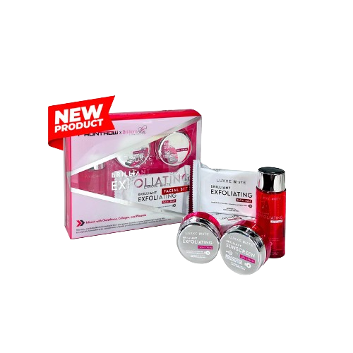 Luxxe White Brilliant Skin Exfoliating Rejuvenating Set  RC Health &  Beauty Australia