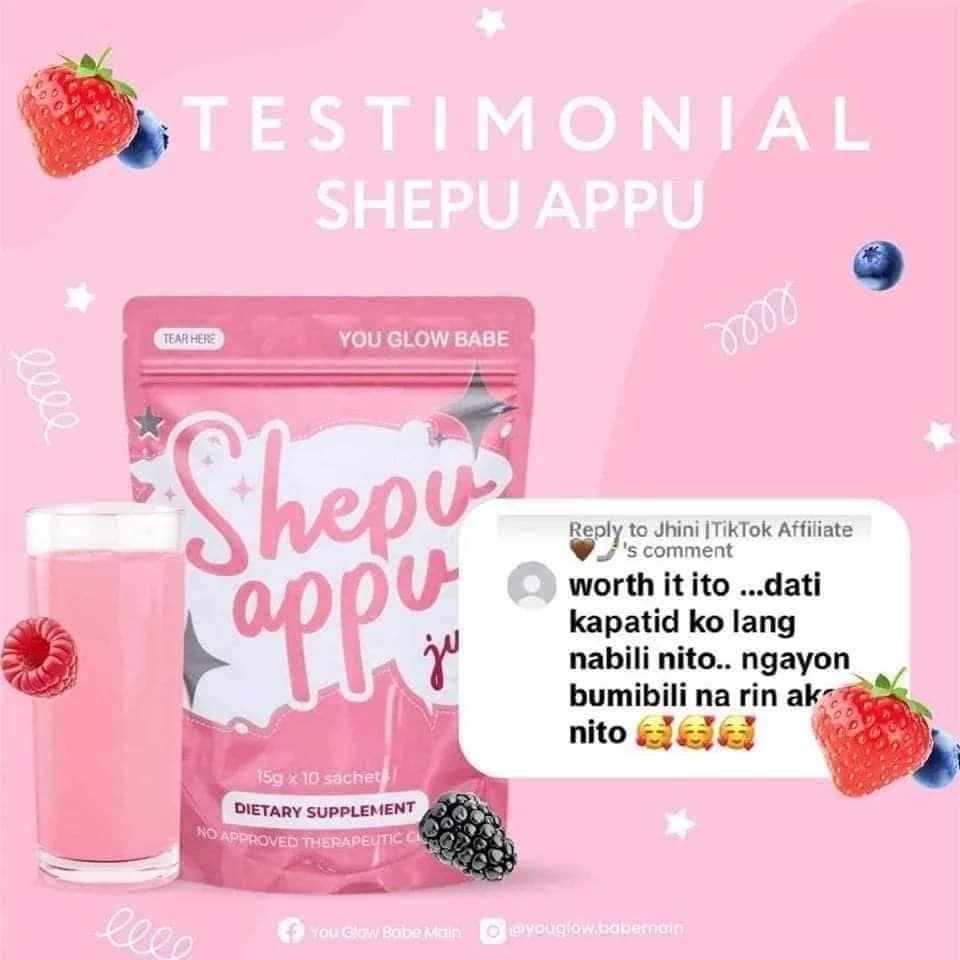 You Glow Babe Shepu Appu Juice 10's-NEW PACKAGING