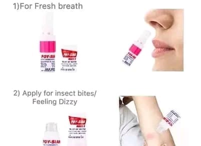 Poy Sian Thailand Inhaler 2 in 1- 1pc