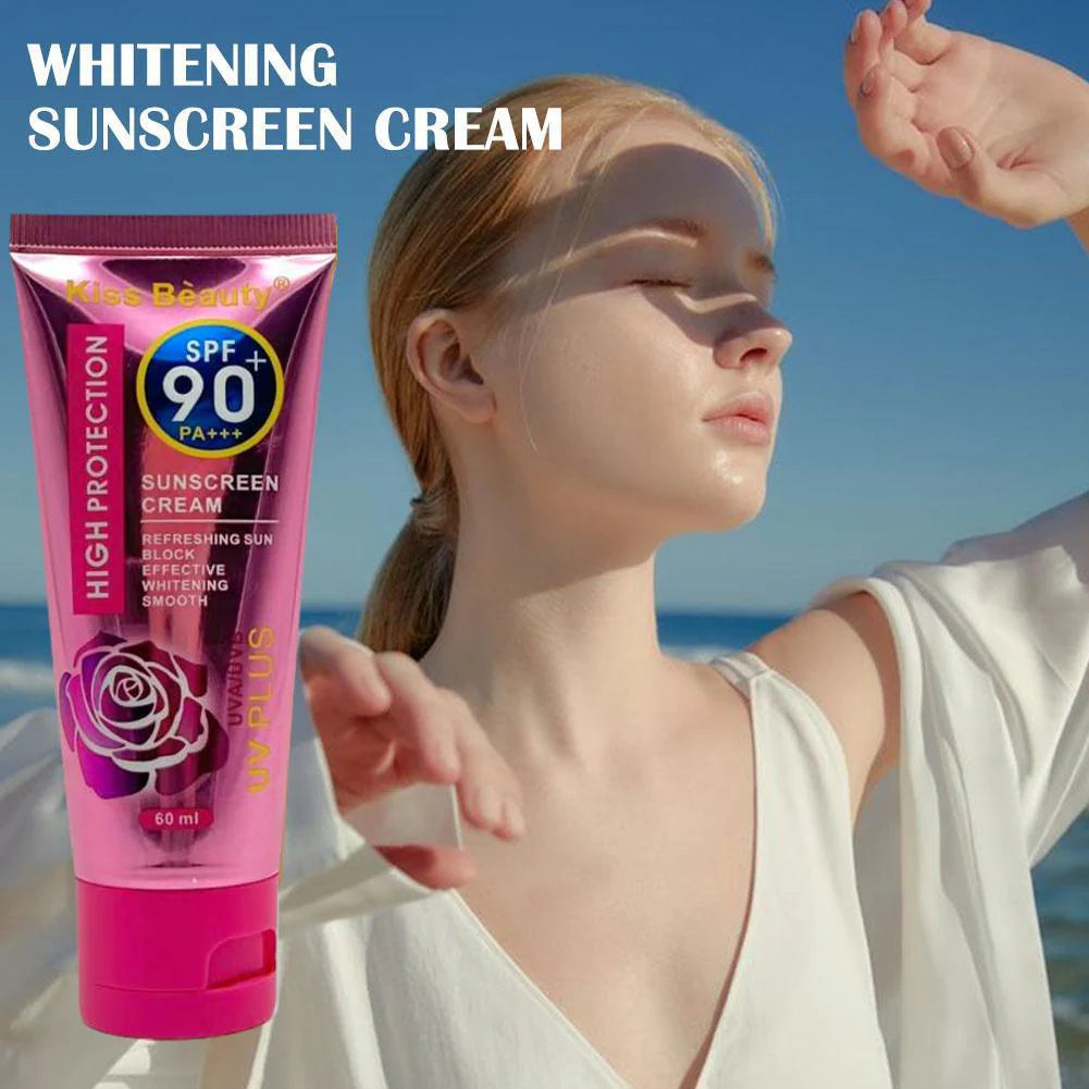 Kiss Beauty Facial Sunscreen Cream SPF 90 60mL