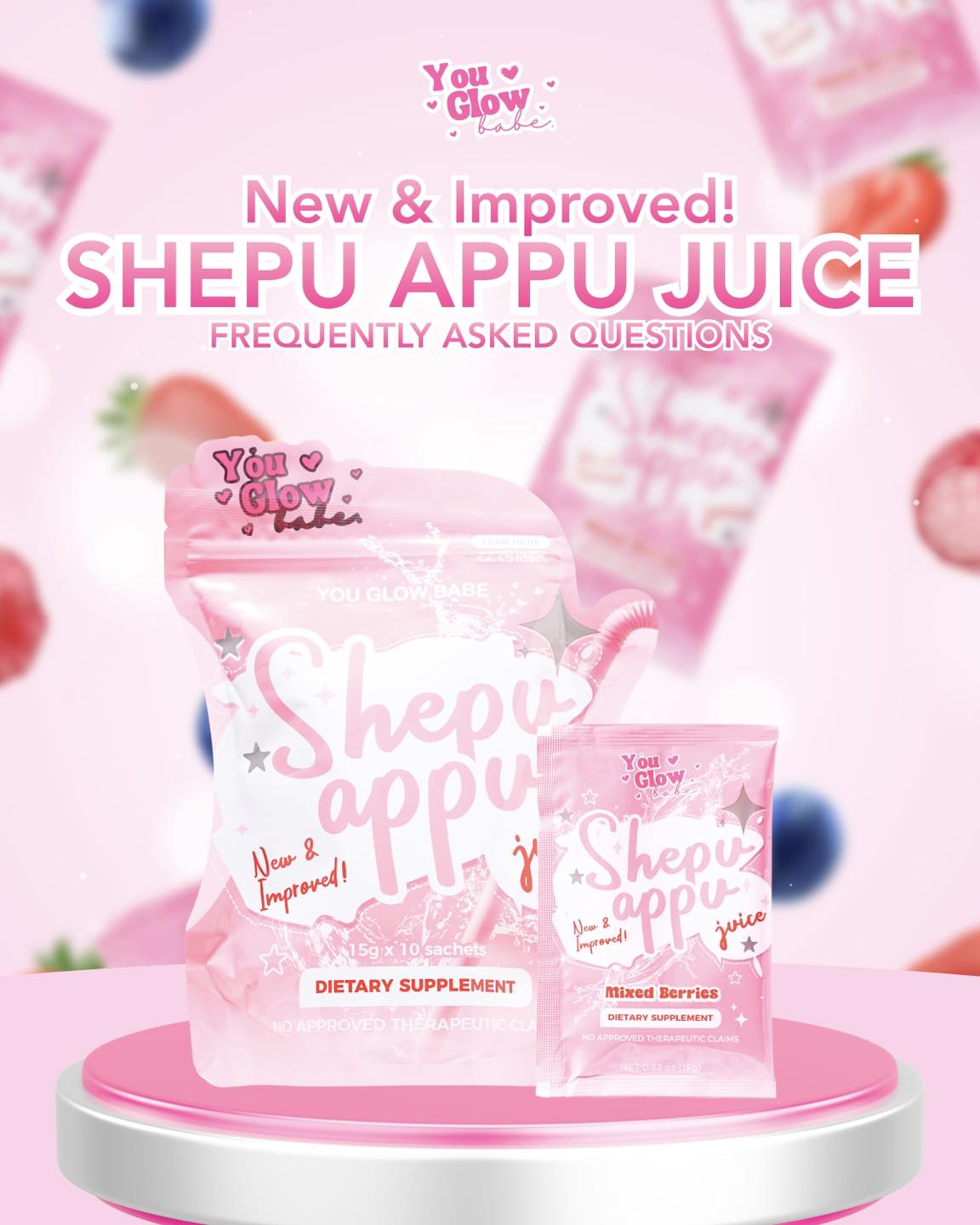 You Glow Babe Shepu Appu Juice 10's-NEW PACKAGING