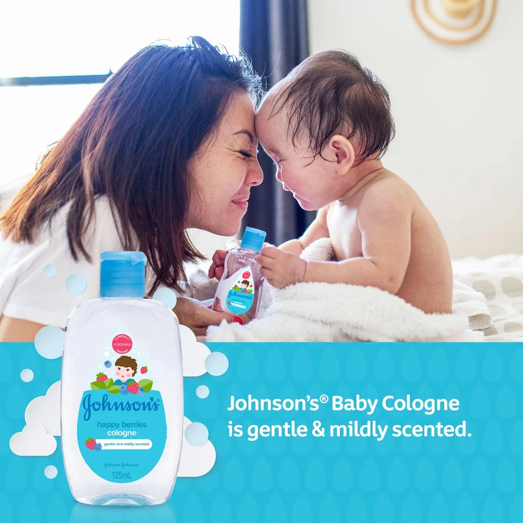 Johnson's Baby Cologne Happy Beries 125ml