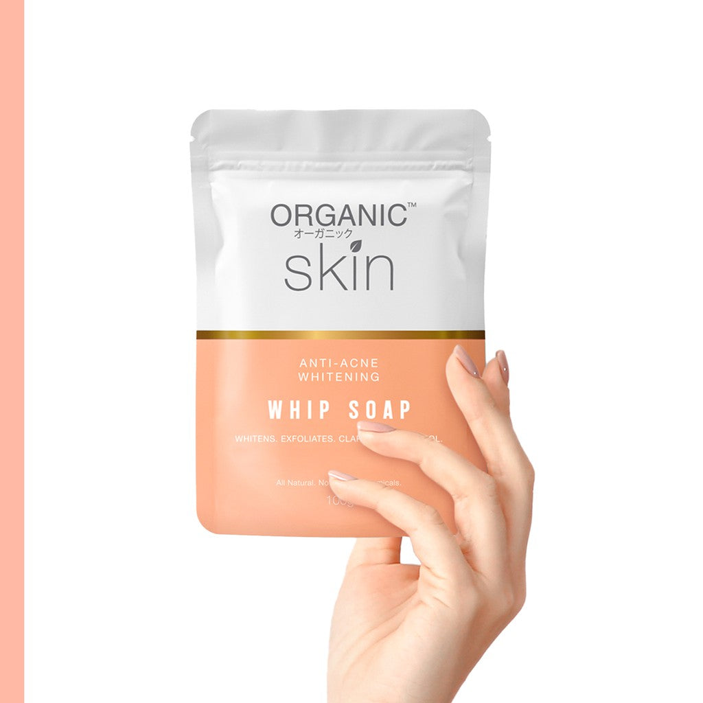 Organic Skin Japan Antiacne Whitening Whip Soap 100g