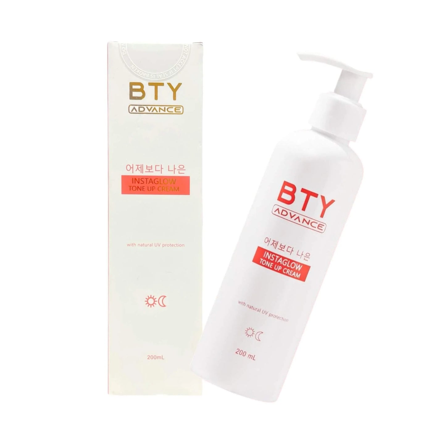 BTY Instaglow Tone Up Cream 200ml (PRE-ORDER ETA 1-3WEEKS)