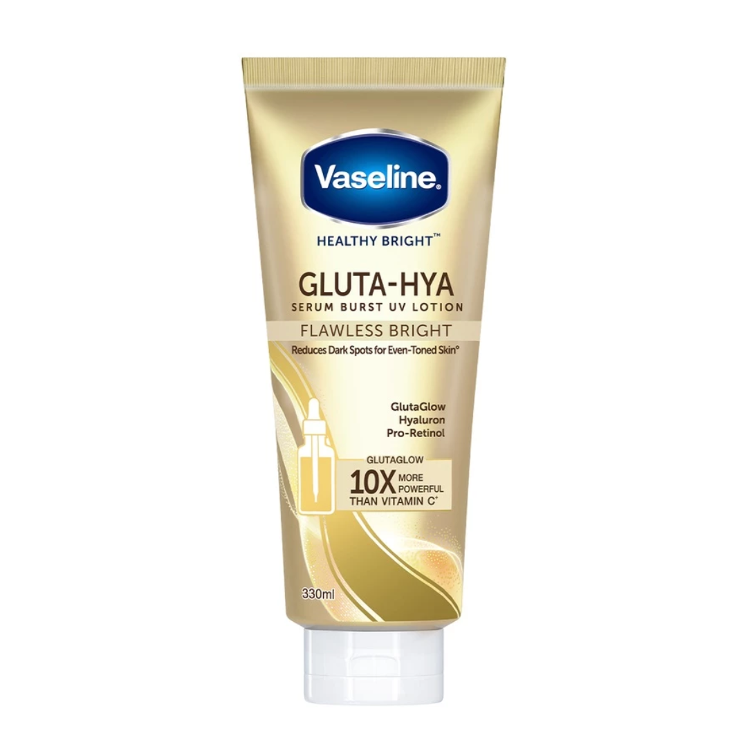 Vaseline Gluta Hya Serum Burst Lotion Flawless Bright 200ml