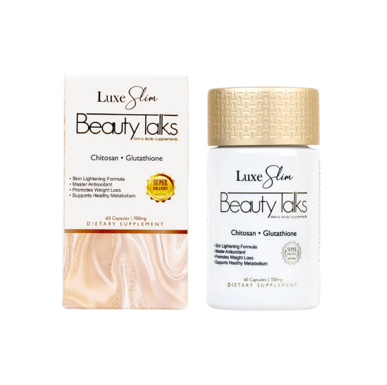 luxe slim beauty talks glutathione review Luxe Slim Beauty Talk 60's – RC Health & Beauty Australia