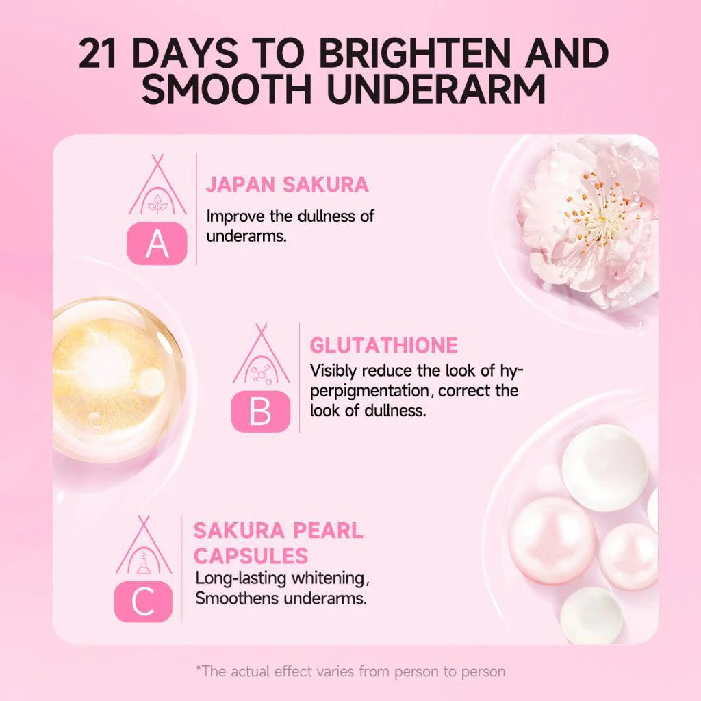 GMEELAN Sakura Underarm Whitening Cream 30g