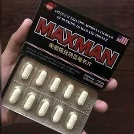 Maxman 10 tablets per box