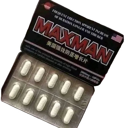 Maxxmann Men's White Tablets 10 tablets per box