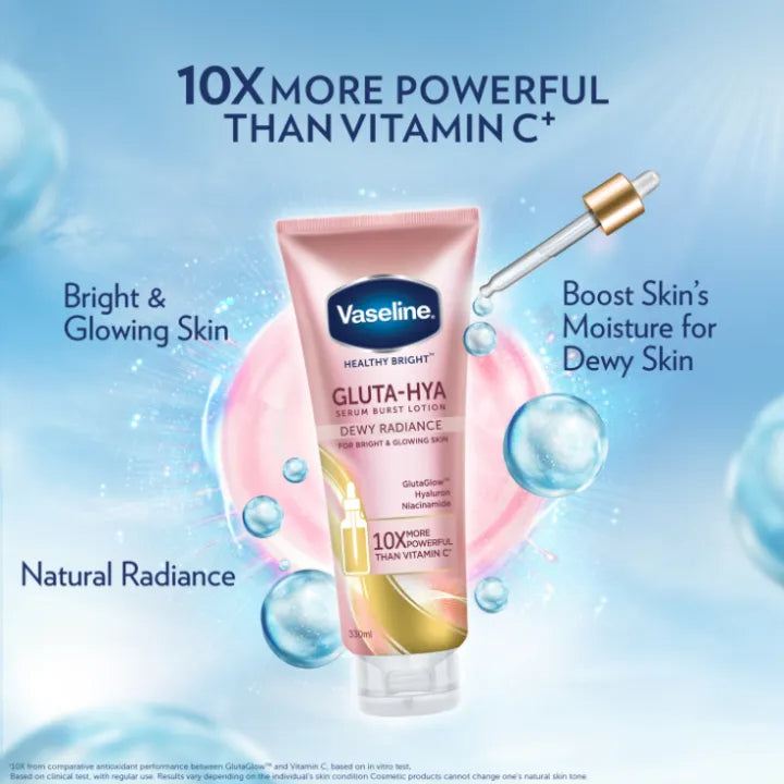 Vaseline Healthy Bright Gluta Hya Serum Burst: Dewy Radiance 200ml