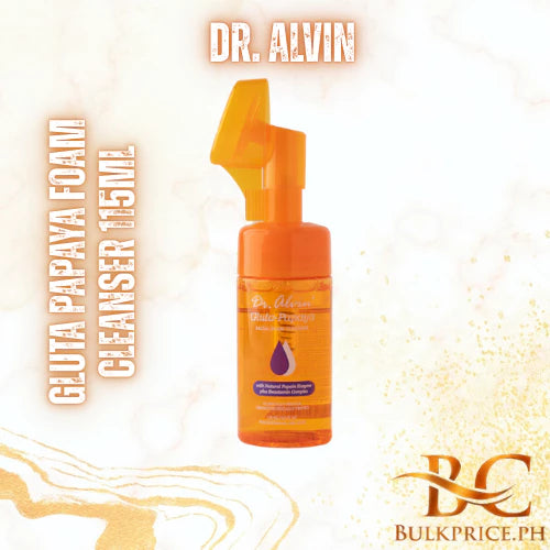 DR ALVIN GLUTA-PAPAYA FACIAL FOAM CLEANSER 115ml