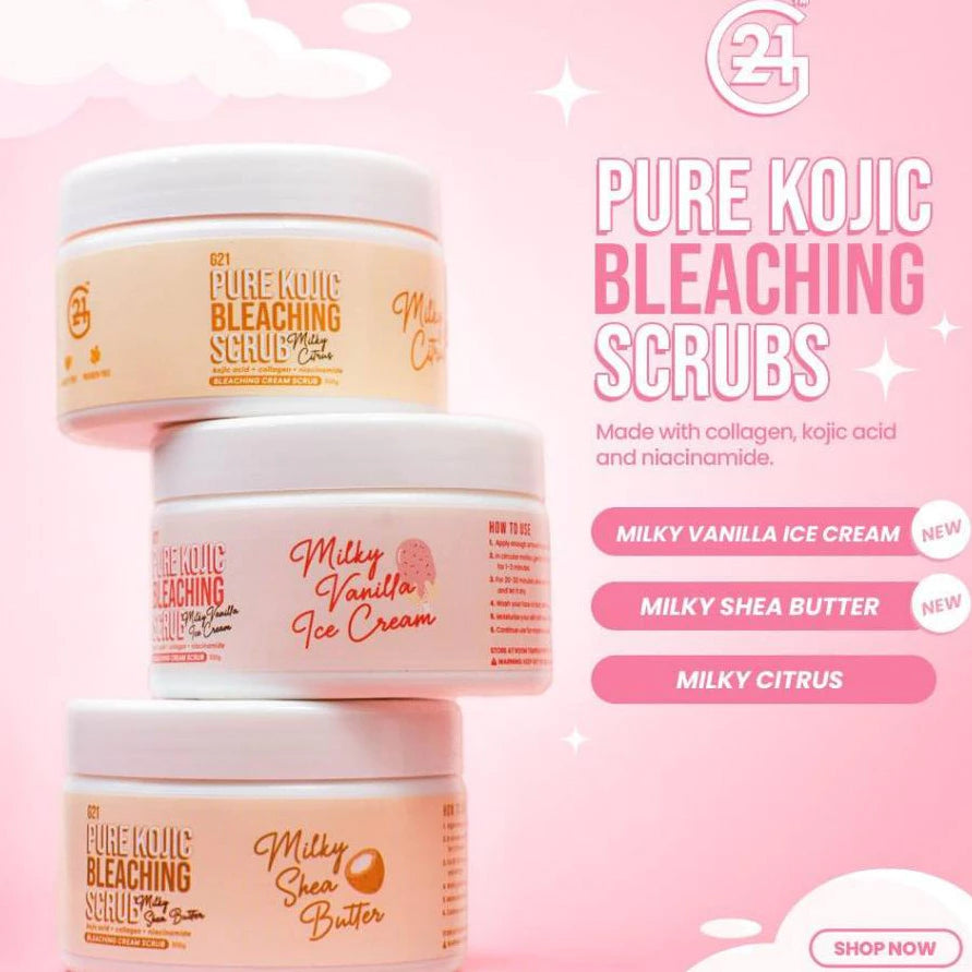 G21 Pure Kojic Bleaching Scrub Milky Citrus 300g