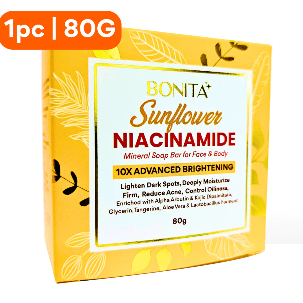 Bonita Sunflower Niacinamide Soap Bar 80G