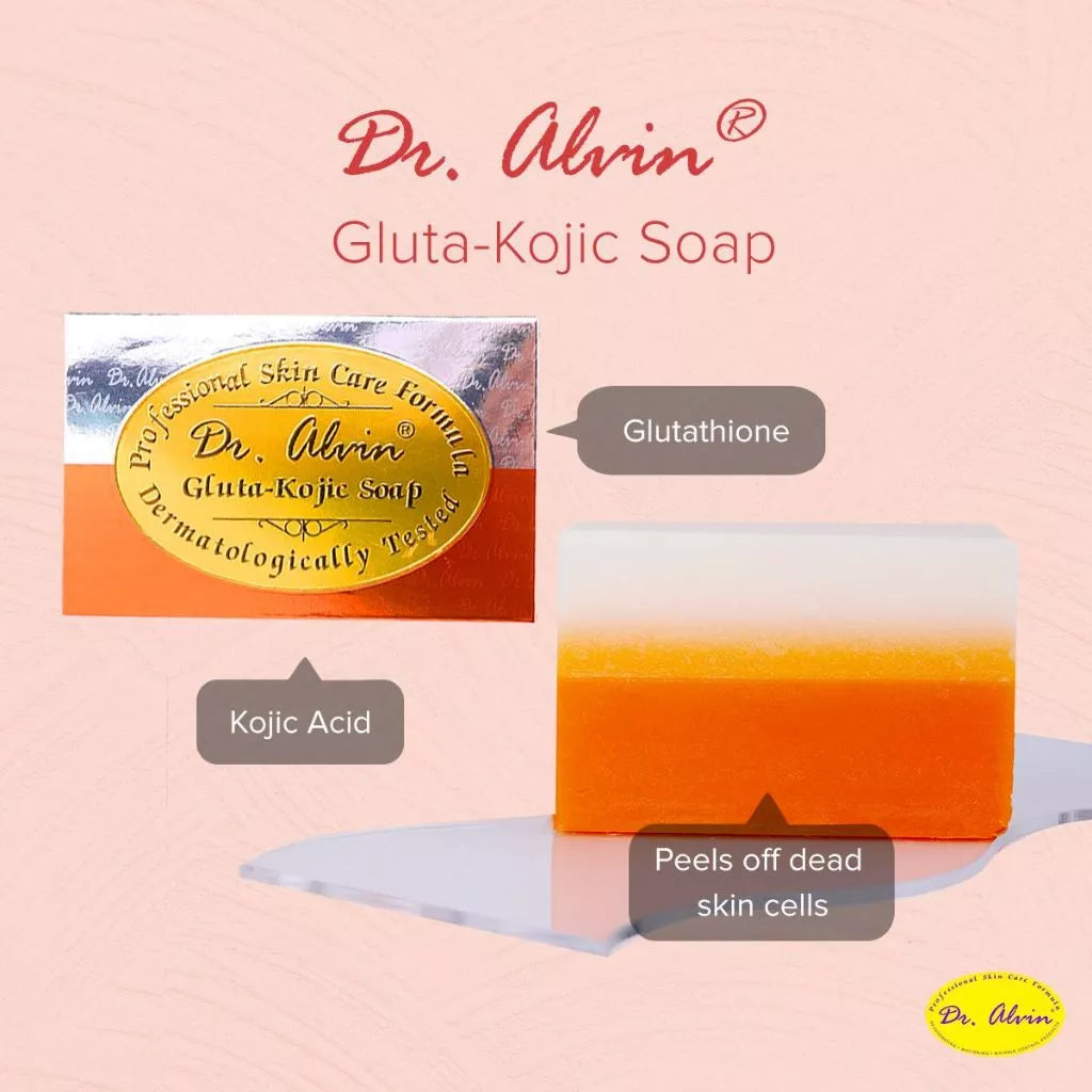 Dr. Alvin Gluta Kojic Soap 135g