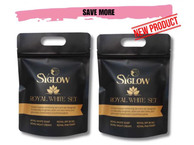 SY GLOW WHITENING BEAUTY SET - ROYAL BROWN WHITE SET