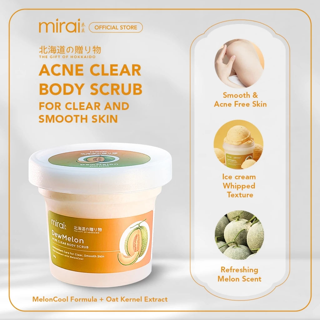 Mirai DewMelon Scrub 250g