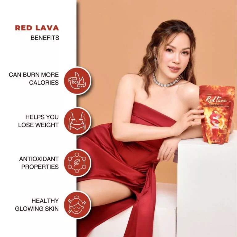 Shinjiru Red Lava Carbo Block Slim Juice 10 sachets