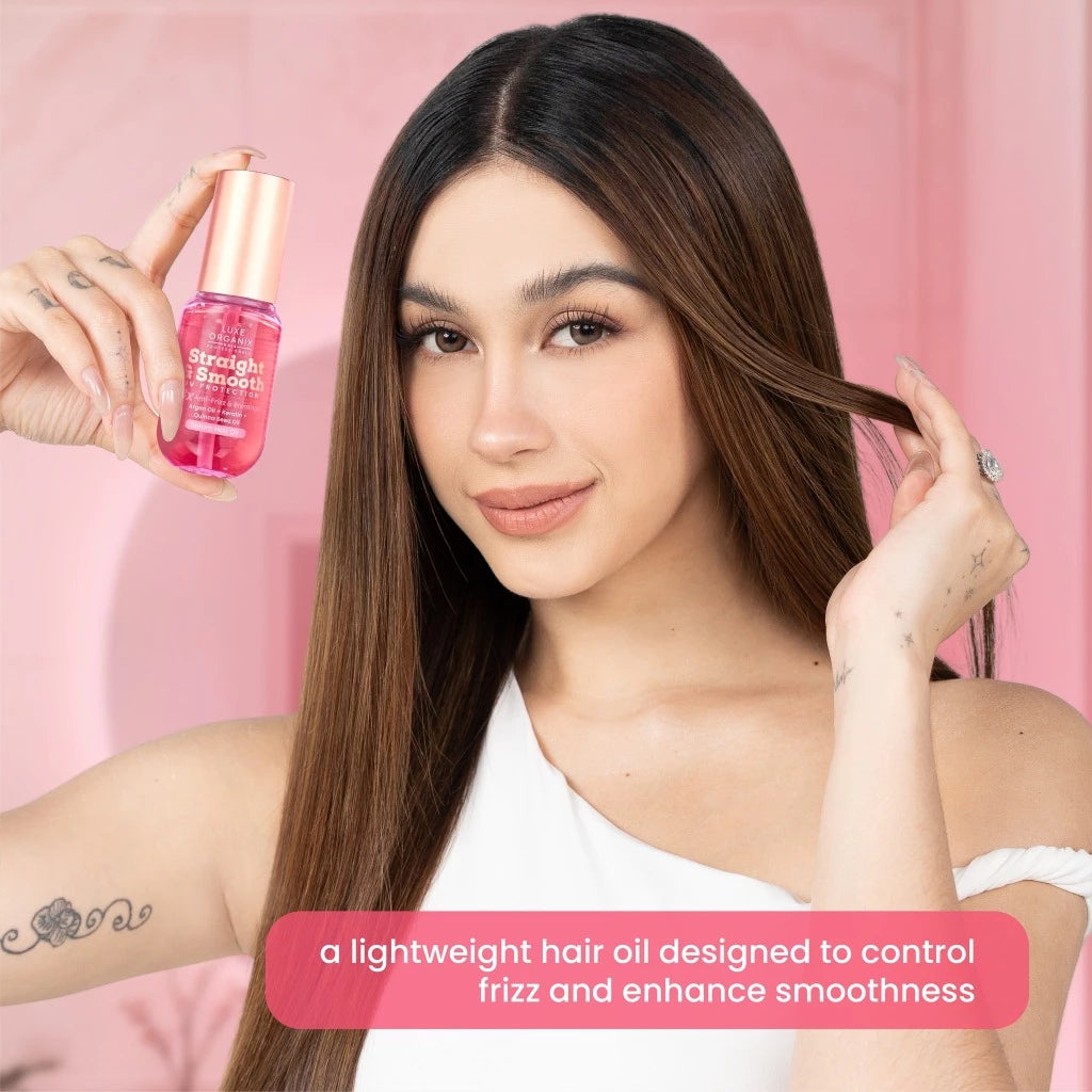LUXE ORGANIX Serum - Straight & Smooth 60ml