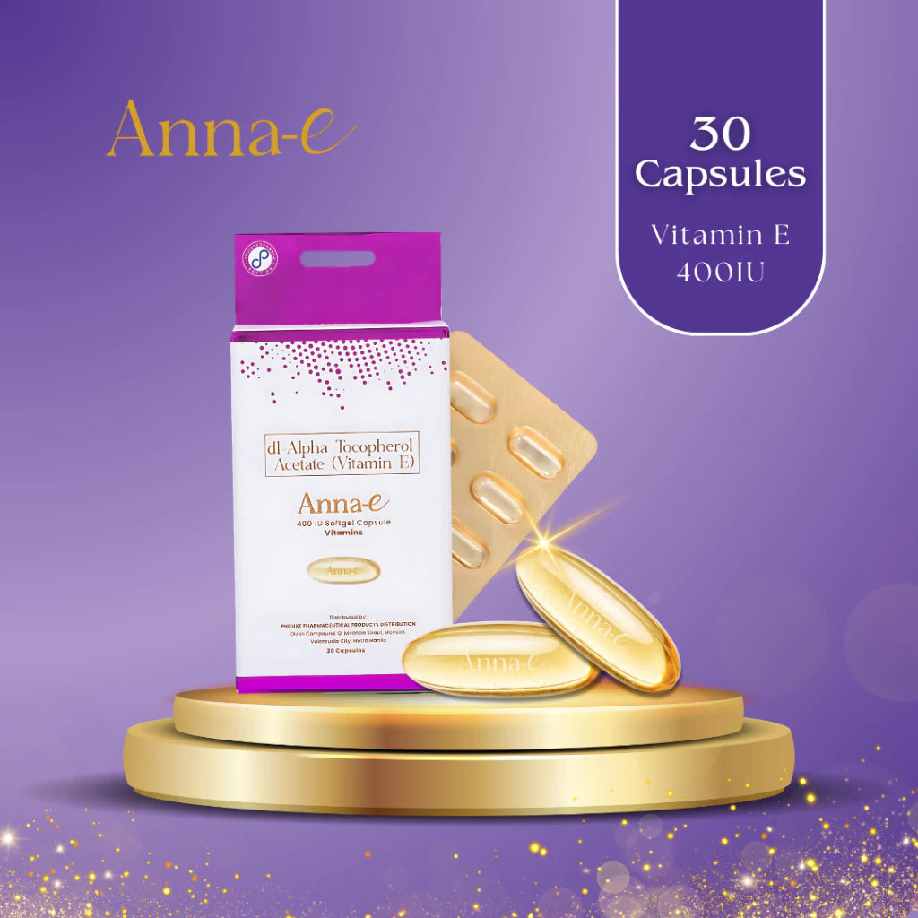 ANNA E Vitamin E 400 IU 30 Softgel Caps