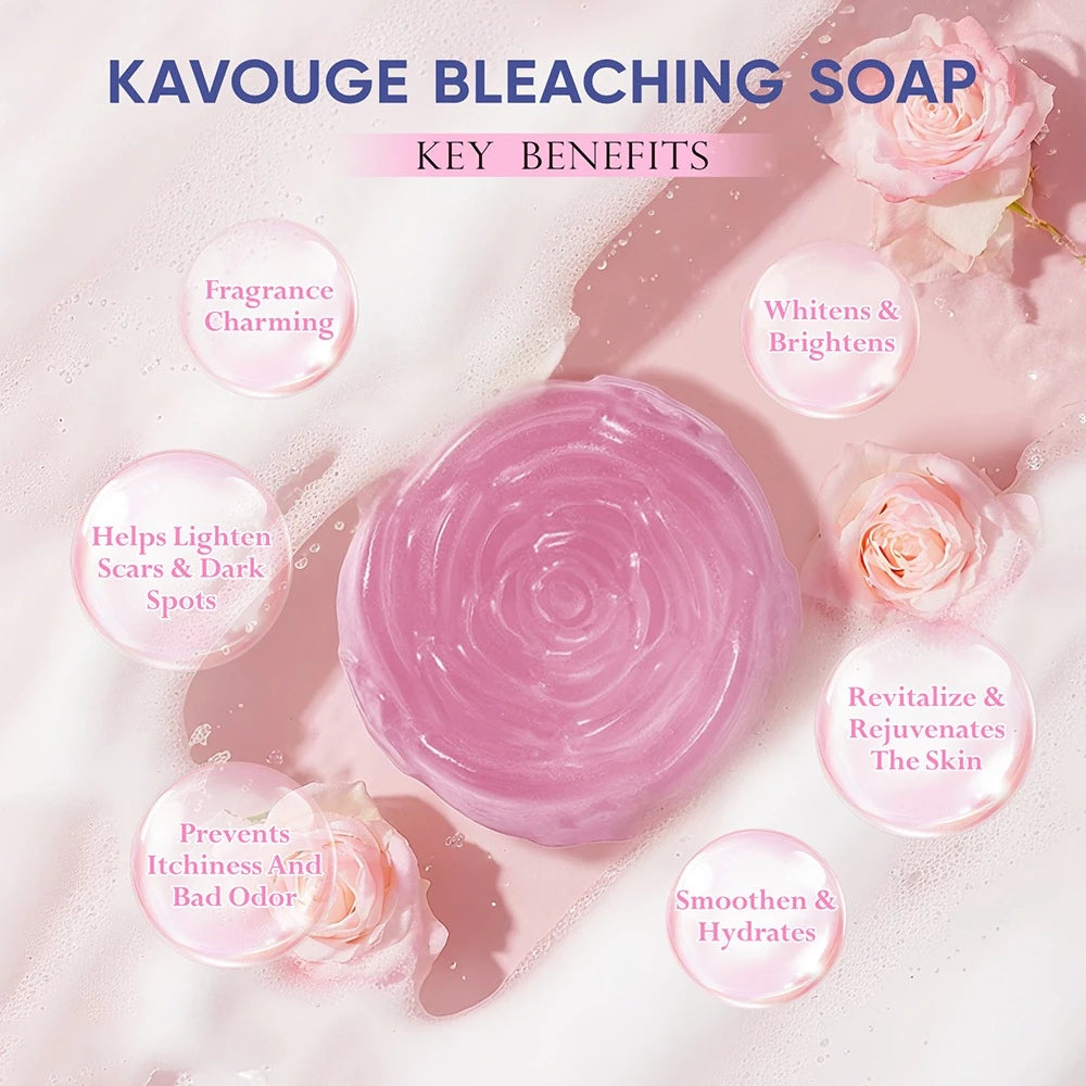 Kavouge Bleaching Soap Whitening Booster Niacinamide 80g