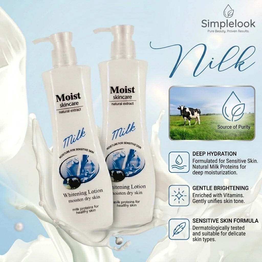2-in-1 Moist Skincare Whitening Lotion Body 310mL