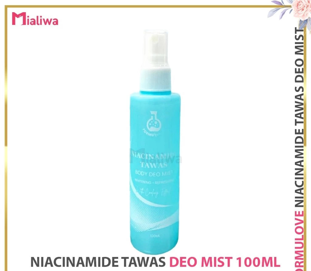 Formulove Niacinamide Tawas Body Deo Mist Antiperspirant 100ml