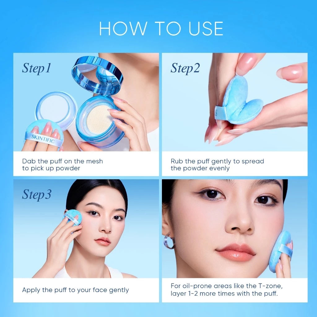 SKINTIFIC Cover All Perfect Cushion BB & CC Cream- 03A ALMOND