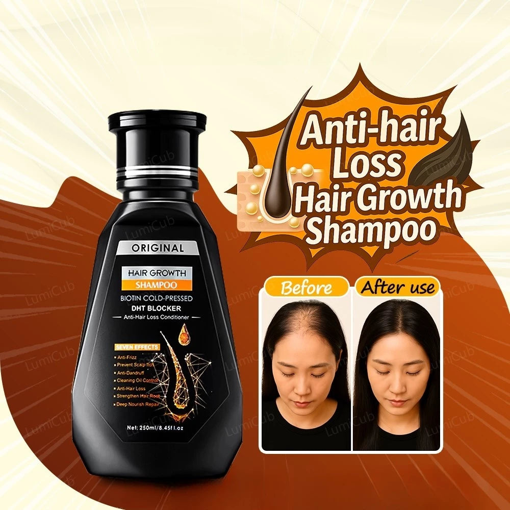 Biotin Hair Growth Shampoo DHT Anti-Hair Loss 250ml