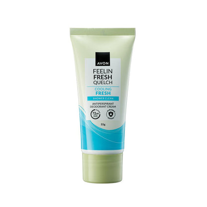 AVON Quelch Feelin Fresh Deo Cream (Cooling Fresh) 55g