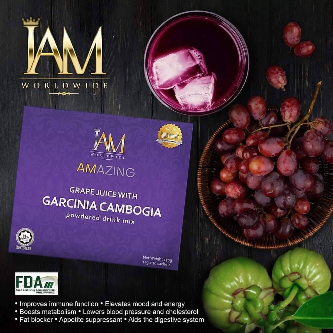 IAM Worldwide AMAZING Grape Juice 10 Sachets