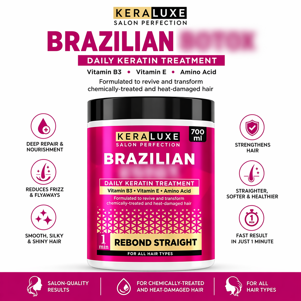 KERALUXE Salon Perfection - Brazillian 700ml