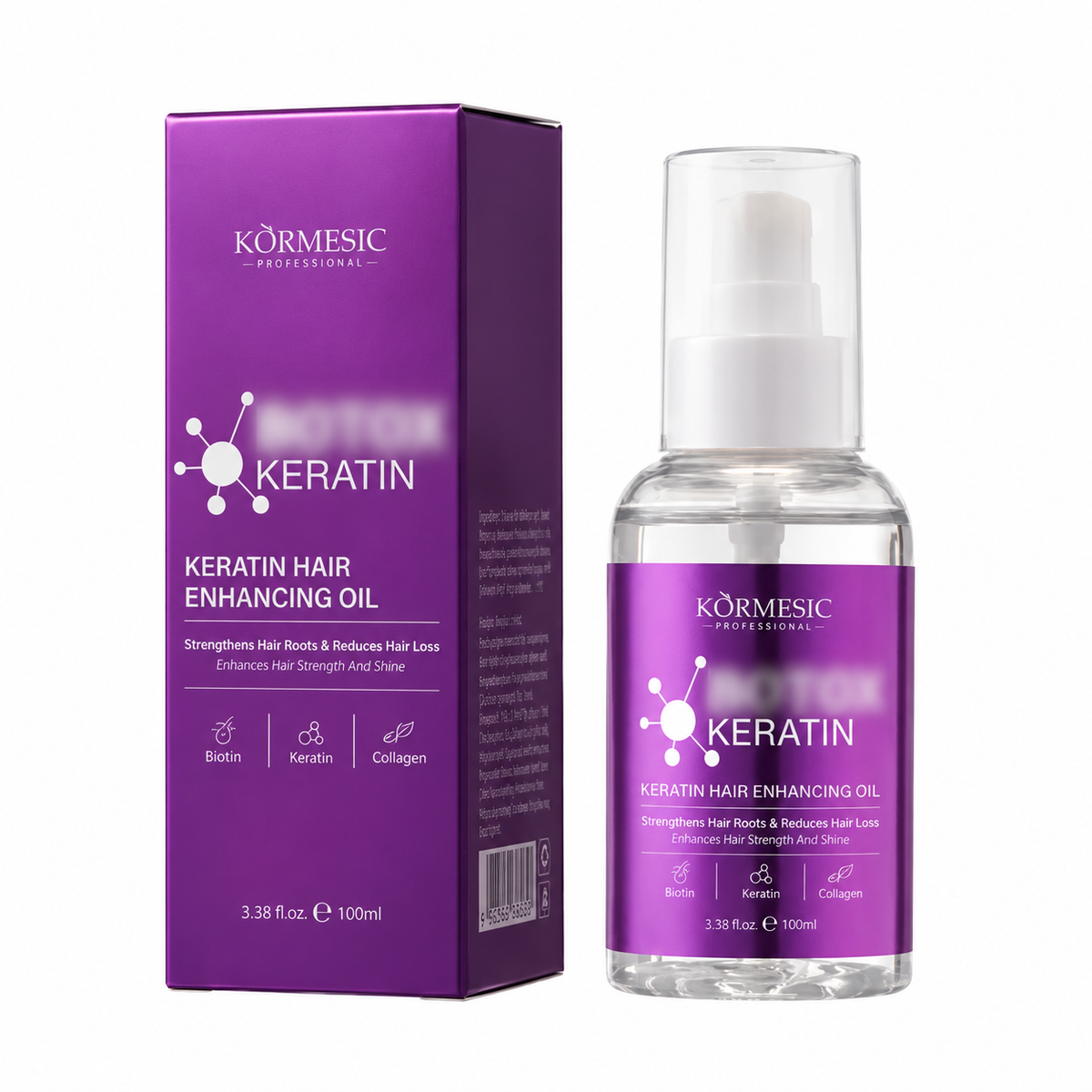 KORMESIC Keratin  Oil Smoothing Dry Hair 100ml