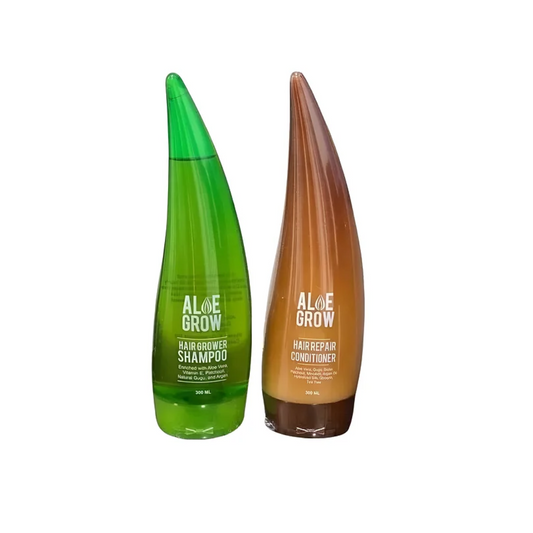 ALOE GROW HAIR GROWER SHAMPOO & CONDITIONER 300ML