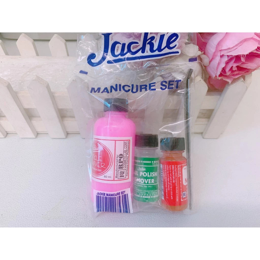 Jackie Nail cleaning set Manicure set 5in1