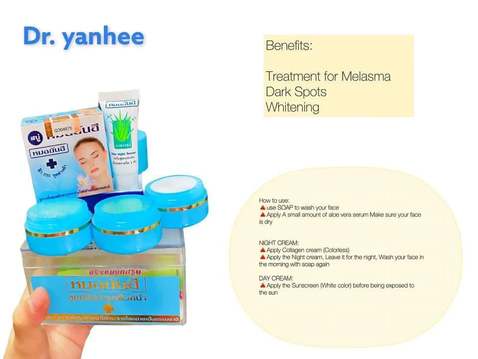 Dr Yanhee Facial Set (Anti Melasma Blue)