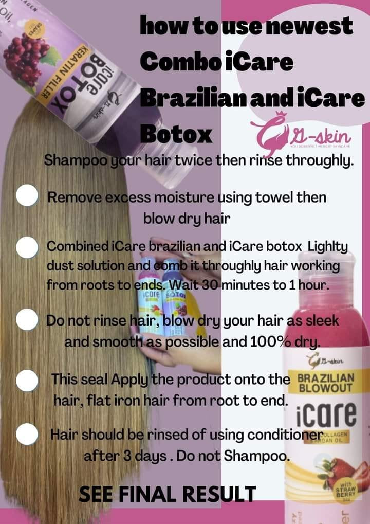 iCare Botox Keratin Hair Treatment
