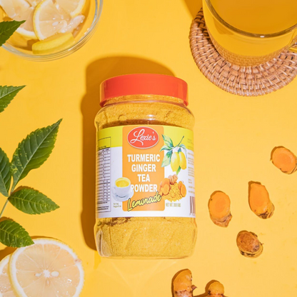 Lexies Turmeric Ginger Tea Powder with Lemonade – 360g