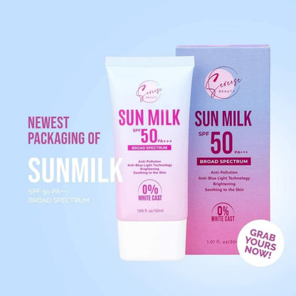 Sereese Beauty Sun Milk Sunscreen SPF50