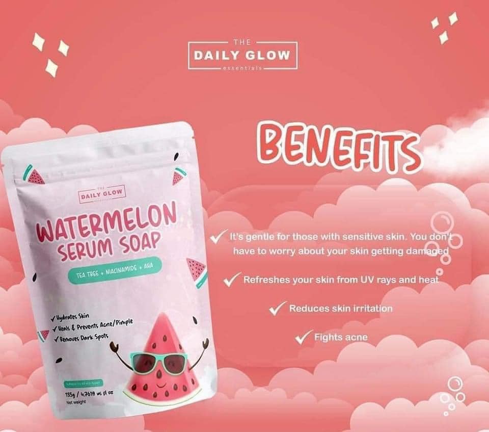 The Daily Glow Watermelon Serum Soap 135g