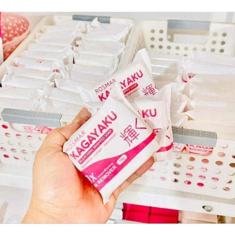 Rosmar Kagayaku Bleaching Whipped Soap 70g
