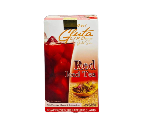 GlutaLipo Gold Series Red Iced Tea