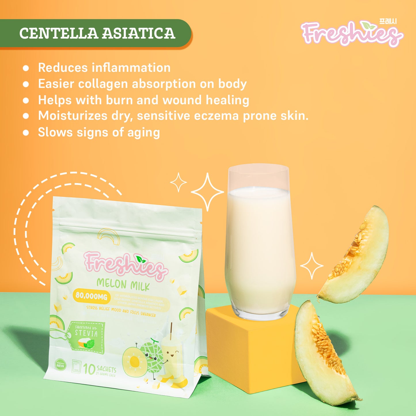 Freshies MELON Milk Collagen Drink