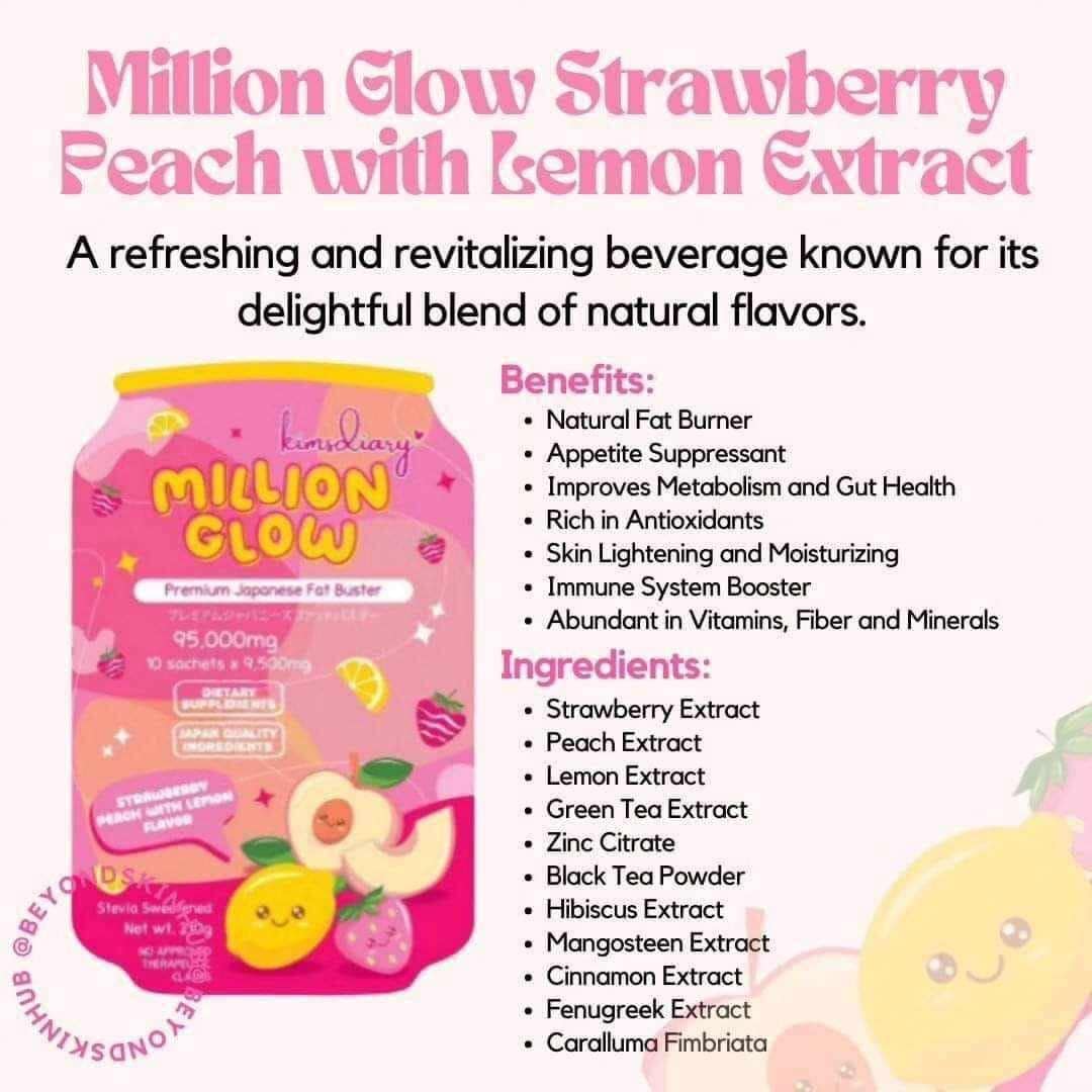 Million Glow STRAWBERRY PEACH