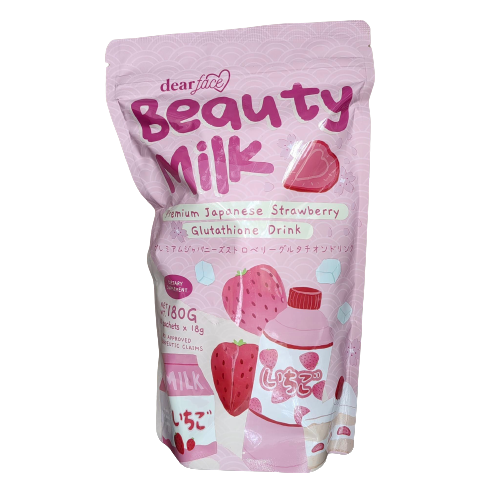 Dear Face Beauty Milk STRAWBERRY Drink