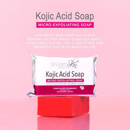 Brilliant Skin Micro-Exfoliating Kojic Soap 135g