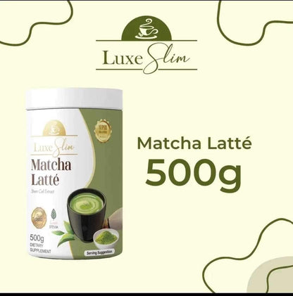 Luxe Slim Half Kilo Canister MATCHA LATTE