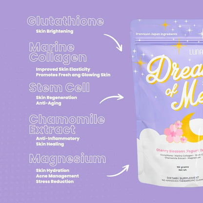 Luna Aura Dream of Me Cherry Blossom Yogurt