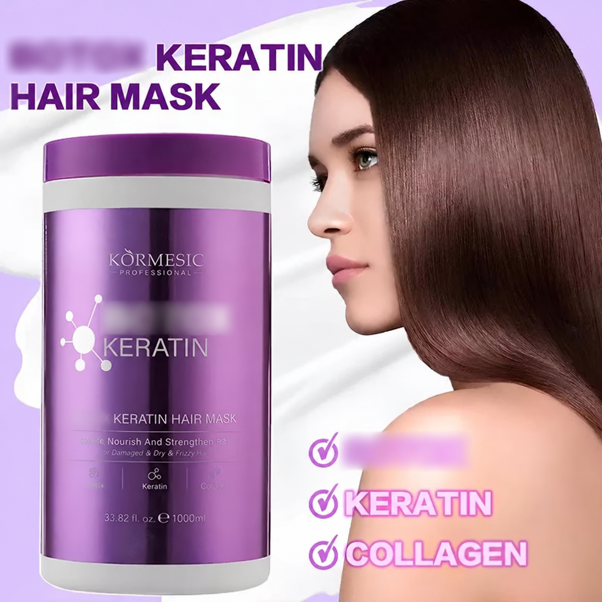 Kormesic Keratin Hair Mask 1000ml