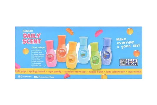 Bench Daily Scent Cologne 6 in 1 (Trial Pack)